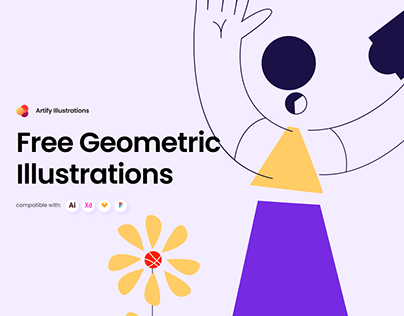 Free Geometric Illustrations