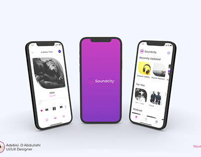 Soundcity Music Application