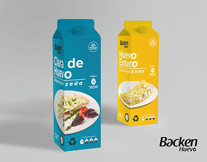 Backen Huevo - Brand & Packaging Desing