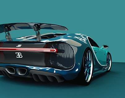Bugatti Veyron - 3D