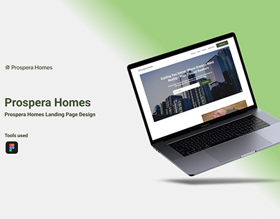 Prospera Homes Landing Page