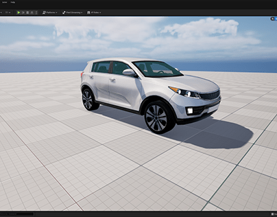Car Glass - Unreal Engine 4