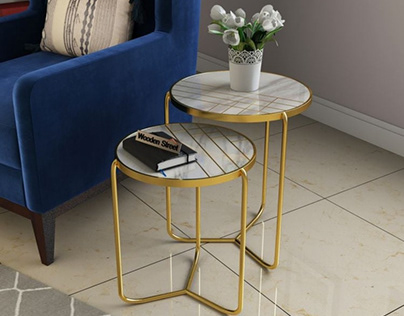 Wooden Street's Trendy Side and End Tables!