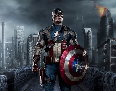 Captain Amerika cover #iwanistic