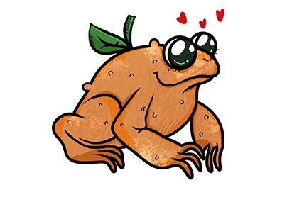 Мандариновая жаба