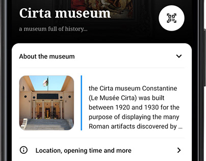 Museum android application