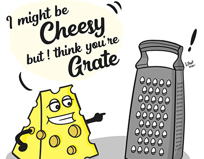 Cheesy Illustration