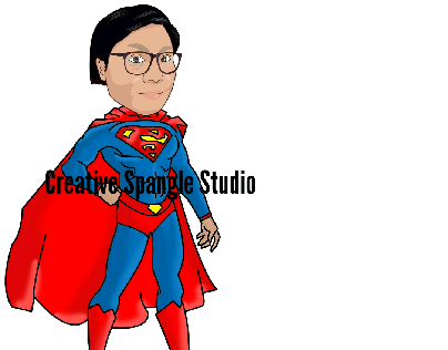 Creative Spangle Studio 
Super hero portrait or creatur