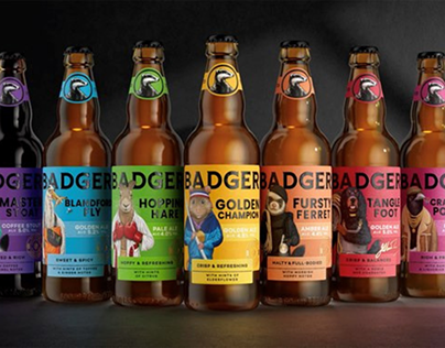 Badger Brewery's Characters