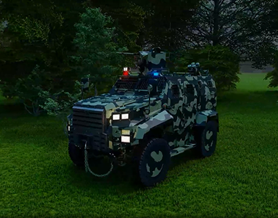 Ejder Yalçın Turkish Army Vehicle Animation | ICanVFX