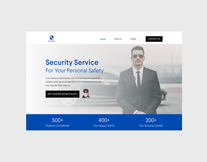 Security Website Design | Anas Raza