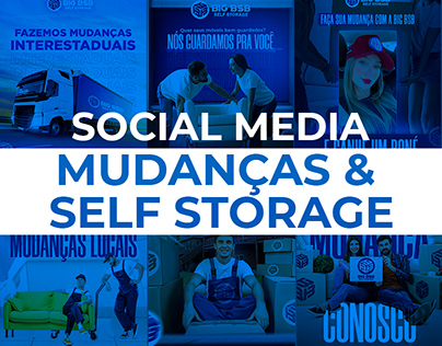Mudanças & Self Storage - Social Media