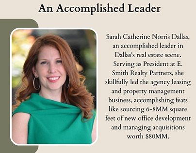 Sarah Catherine Norris Dallas - An Accomplished Leader