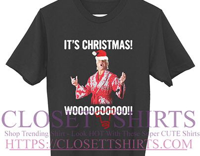 It’s Christmas wooo!! Ric Flair shirt