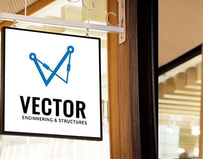 Logotipo + Concepto para VECTOR enginnering