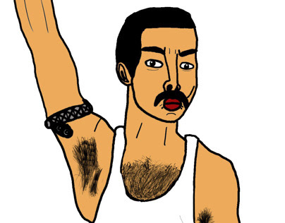 Freddie Mercury Drawing October 2019