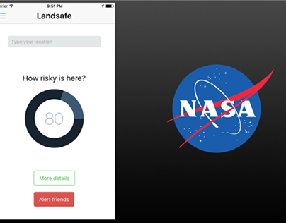 LandSafe NASA Hackathon App