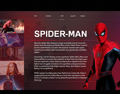Avengers film website