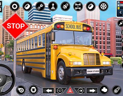 School Bus Game Screenshot