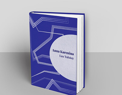 Project thumbnail - Anna Karenina Book Cover Redesign