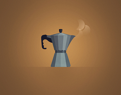 Coffee Percolator Illustration