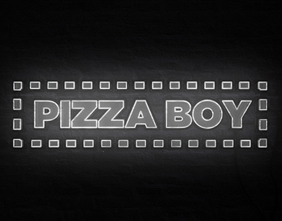 PIZZA BOY - NEON SIGN