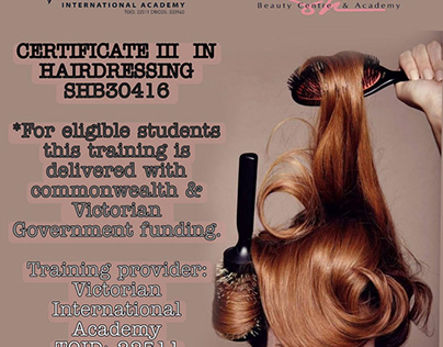 FREE Certificate III In Hairdressing Course