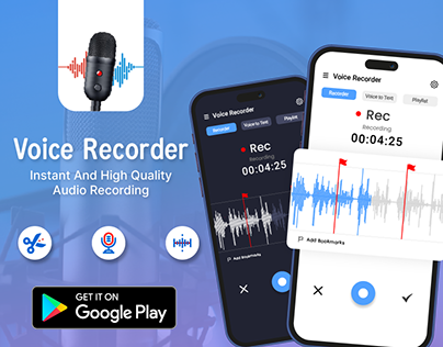 Voice Recorder App Screenshots