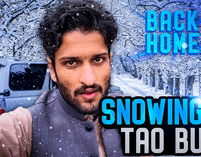 Snowing Travel Vlog