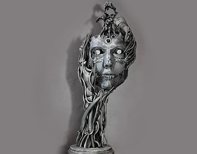 Get Dark Art Sculptures from Free Radical 666
