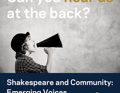 Shakespeare and Community: Emerging Voices