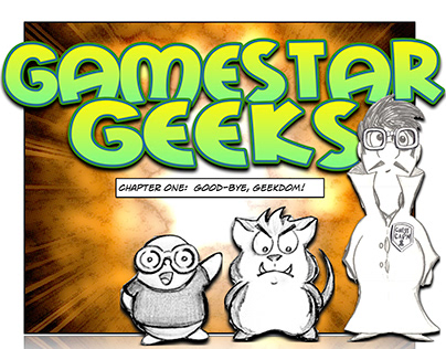 Gamestar Geeks Chapter 1 - Motion Comic Mockup