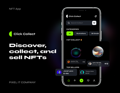 Click Collect | NFT Mobile application