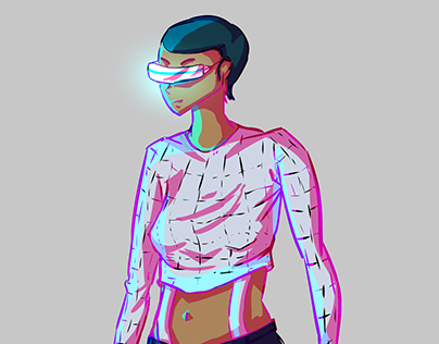 Cyberpunk/Sci Fi Character Design