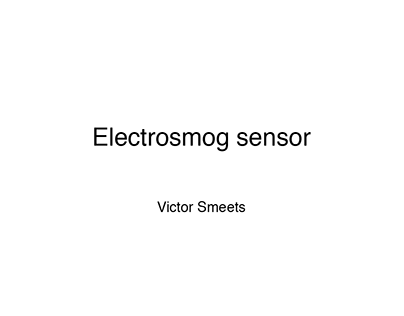 Electrosmog Sensor