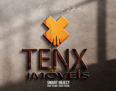 Tenx imovis logo design