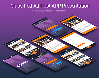 Classified Android App Design Concept