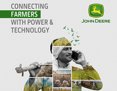 John Deere diary cover page design options for 2024