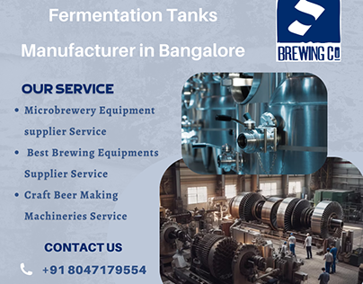 Industrial Stainless steel Fermentation Tanks