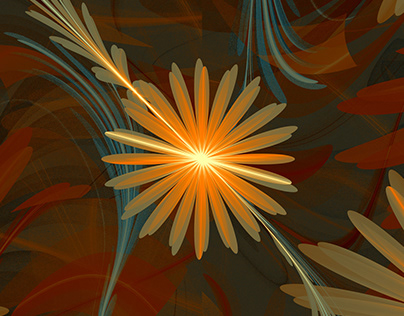 Flower - fractal art