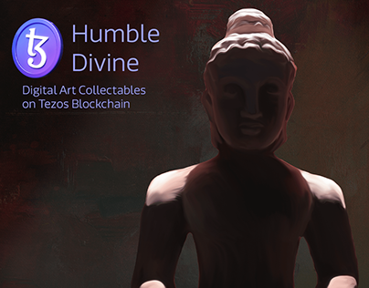 Humble Divine - Digital Painting Collectables on Tezos