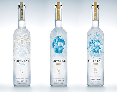Bottle Design: Crystal Vodka for FNGR