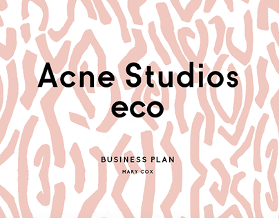 Acne Studios Eco - Final Major Project Video