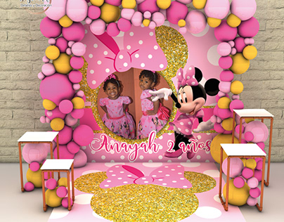 MINNIE MOUSE THEME BIRTHDAY PARTY DECORATIONS