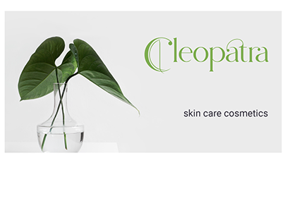Cleopatra brand logo and packaging