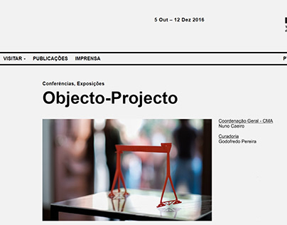 Expo Objecto-Projecto