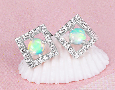 Online Authentic Opal silver Jewelry at wholesale Price