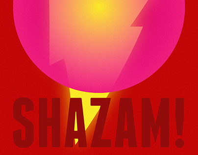 SHAZAM! Poster Minimalist Design