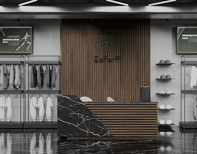 Дизайн-проект магазина одежды