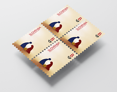 Postage Stamp & Envelope Design - Christmas